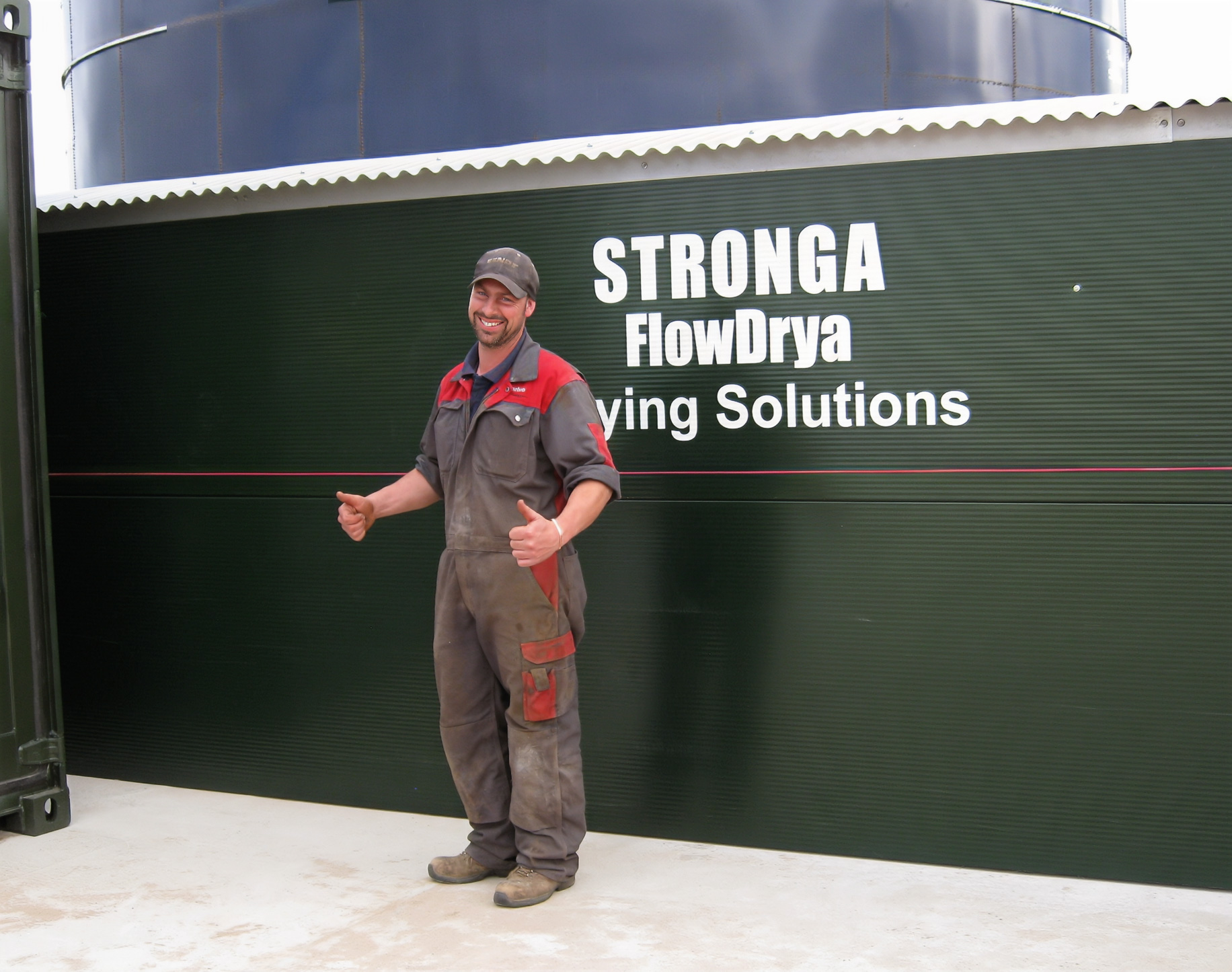 Sécheur industriel FlowDrya Green Series – Solution professionnelle de séchage de biomasse
