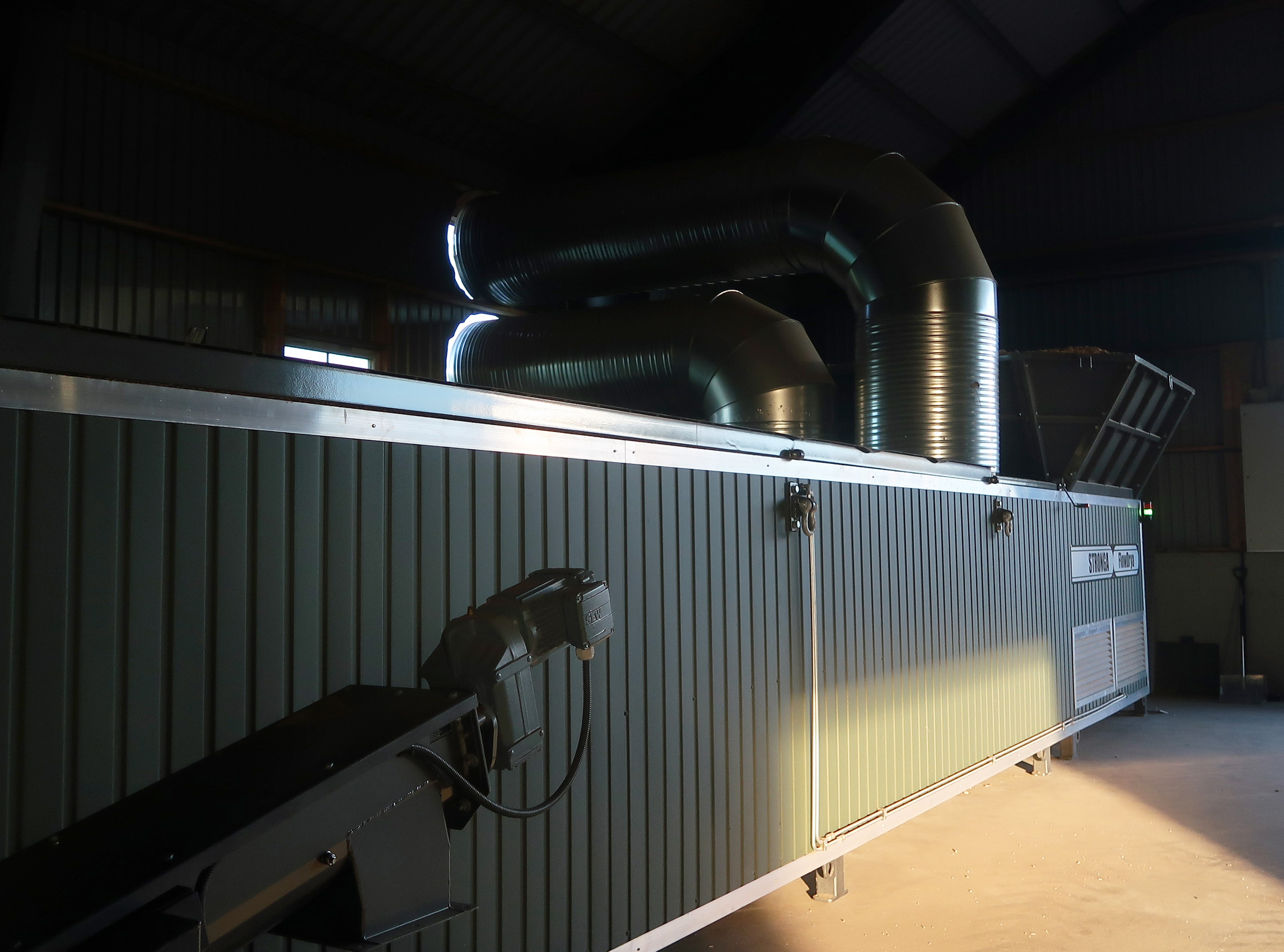 FlowDrya exhaust air flue system
