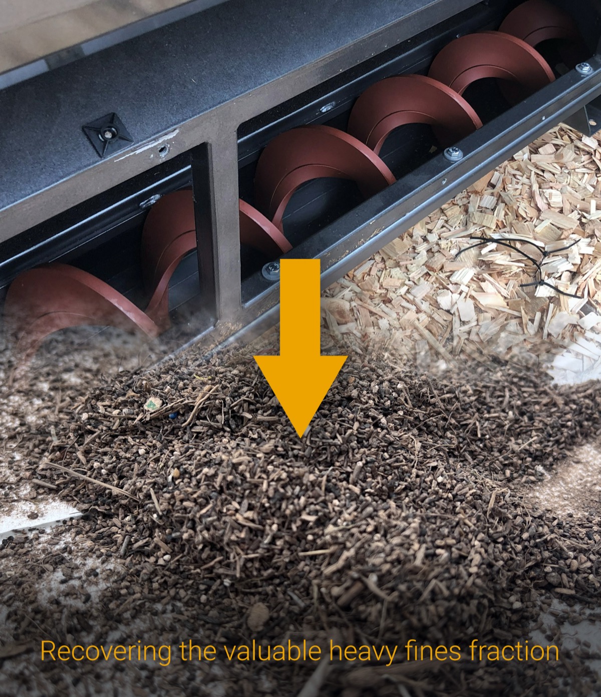Recovering the valuable heavy fines fraction via FlowDrya sub-floor screening auger